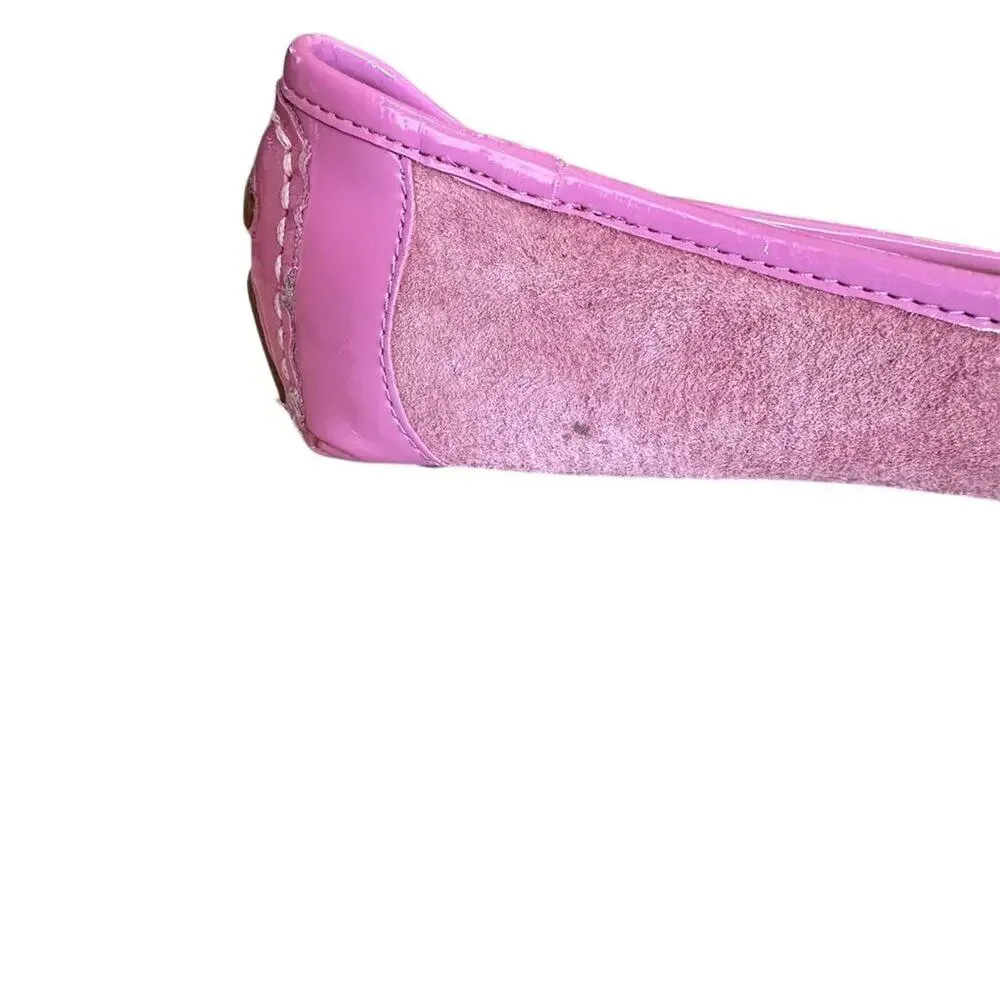 Anne Klein Sport Women's Pink Ballet Flats Size 7.5 Sparkly Bow Casual - Picture 13 of 13
